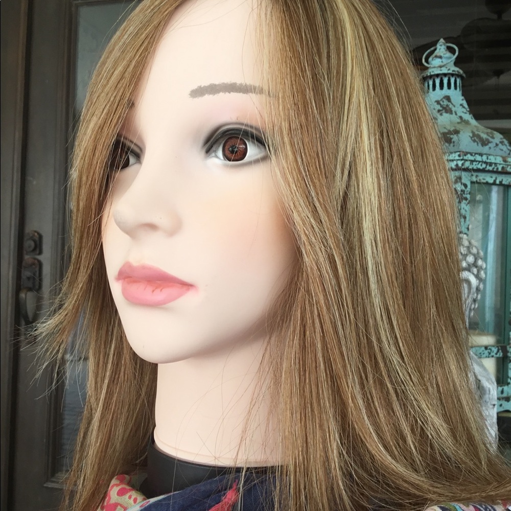Jon Renau CARRIE human hair lace front mono top